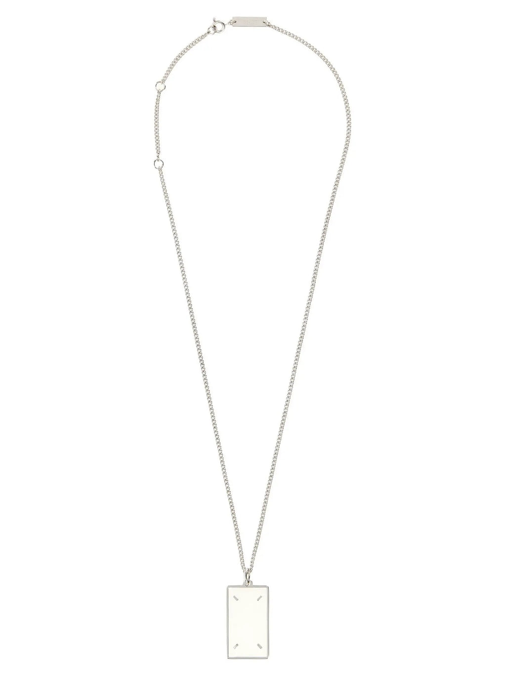 Maison Margiela Silver Brass Necklace