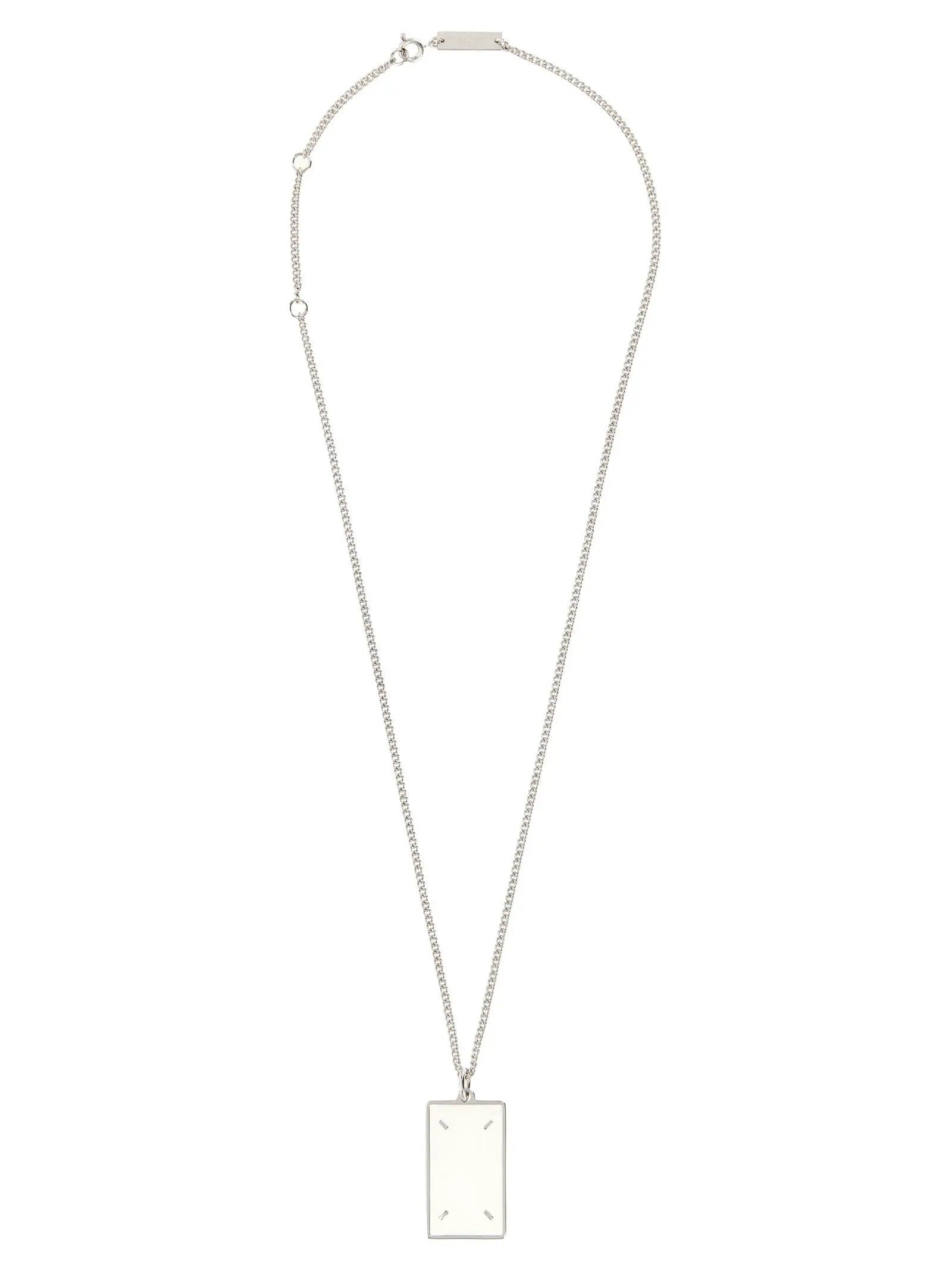 Maison Margiela Silver Brass Necklace