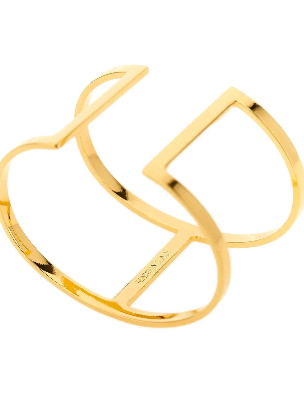 Elisabetta Franchi Gold Brass Bracelet