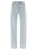 Givenchy Blue Cotton Straight-Leg Jeans