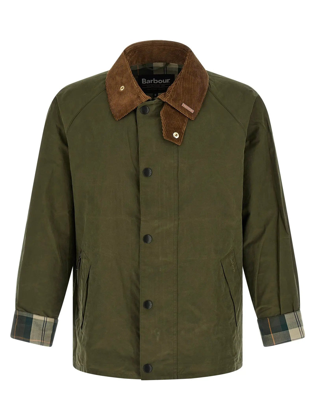Barbour Bicolor Cotton Full-Length Jacket