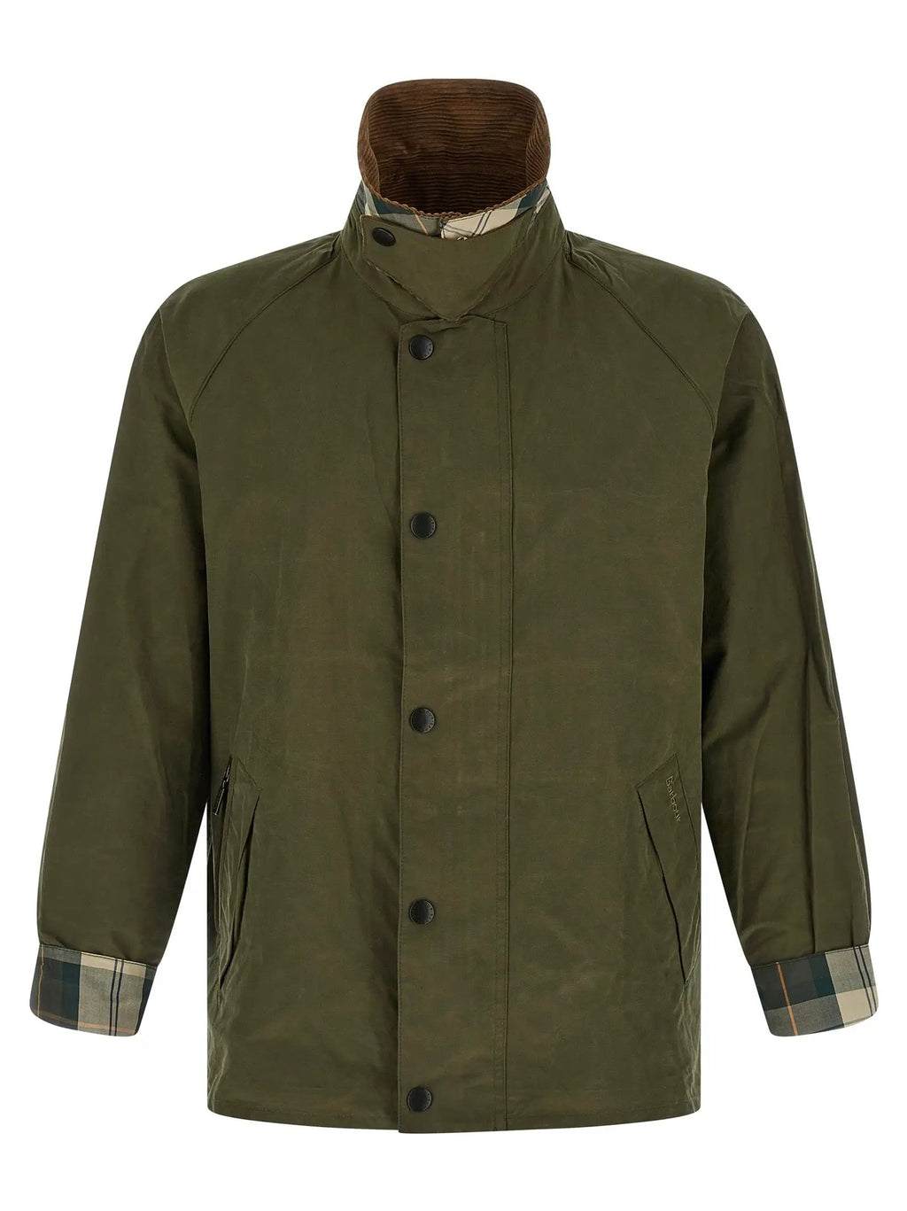 Barbour Bicolor Cotton Full-Length Jacket