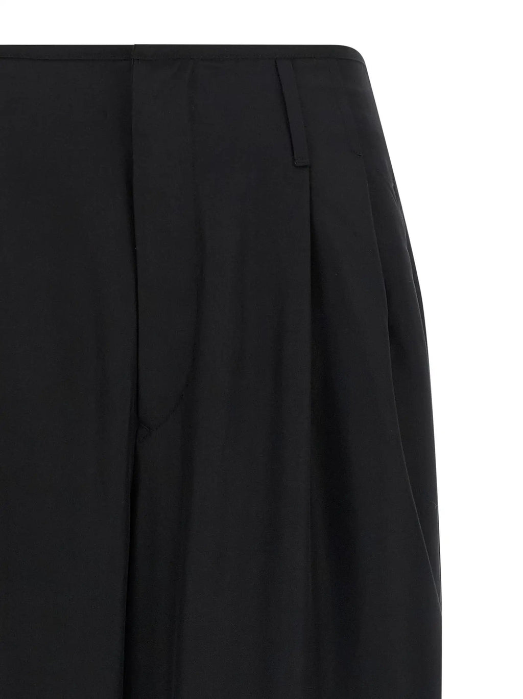 Darkpark Black Viscose Casual Pants
