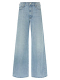 Mother Denim Blue Cotton Jeans Denim