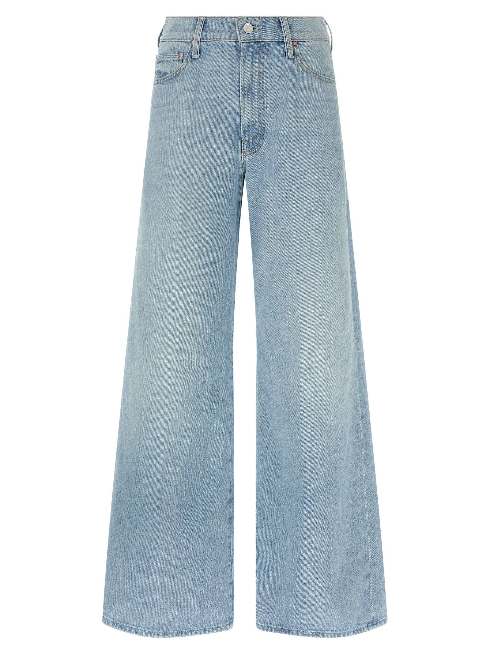Mother Denim Blue Cotton Jeans Denim