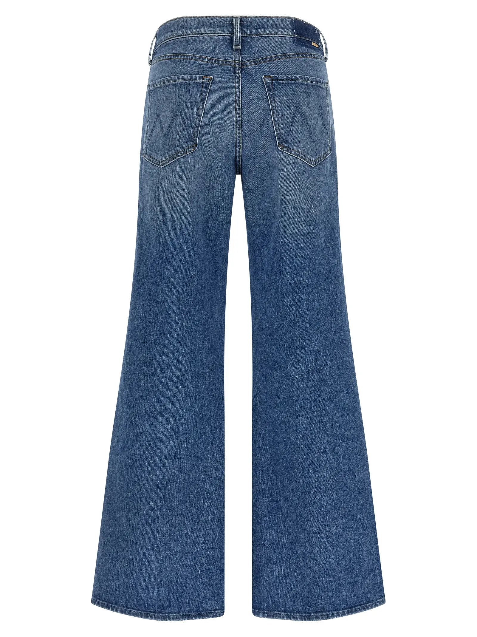 Mother Denim Blue Cotton Jeans Denim