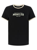 Moncler Black Cotton T-Shirt