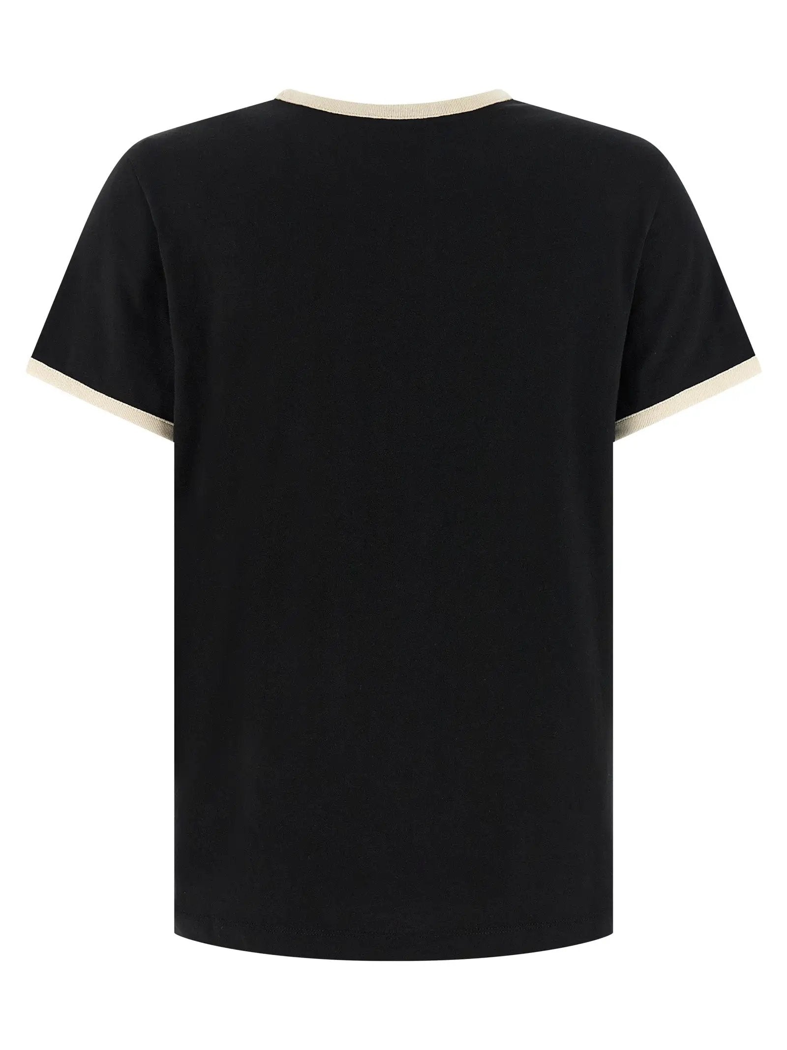 Moncler Black Cotton T-Shirt