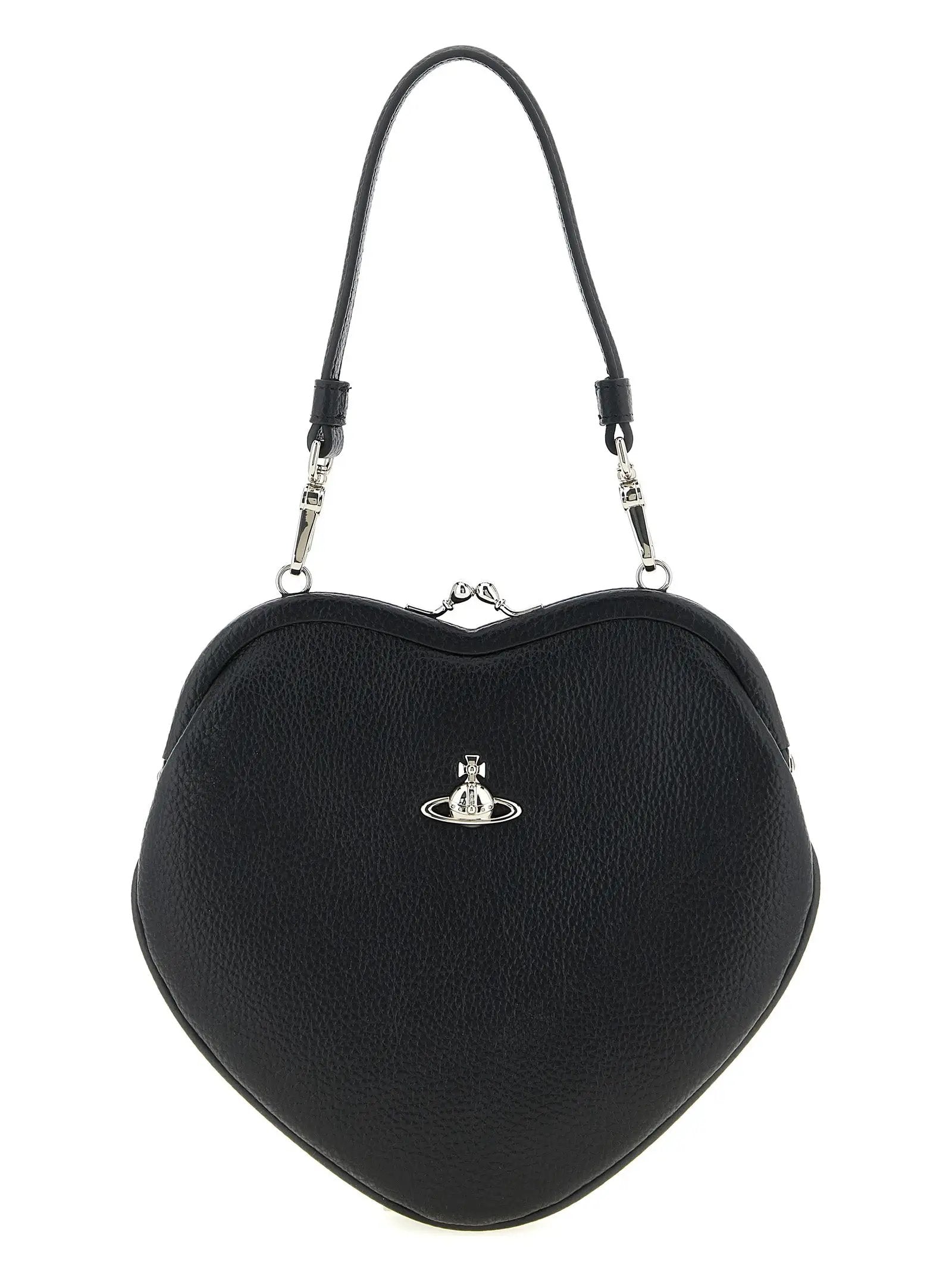 Vivienne Westwood Black Polyethylene Handbag