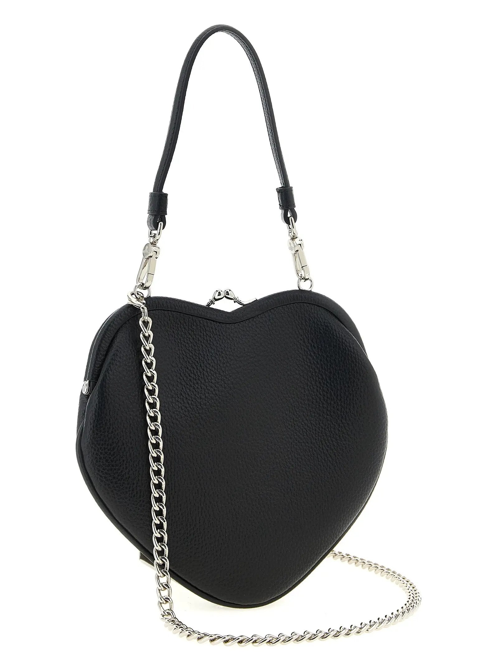 Vivienne Westwood Black Polyethylene Handbag