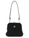 Vivienne Westwood Black Viscose Clutch Bag