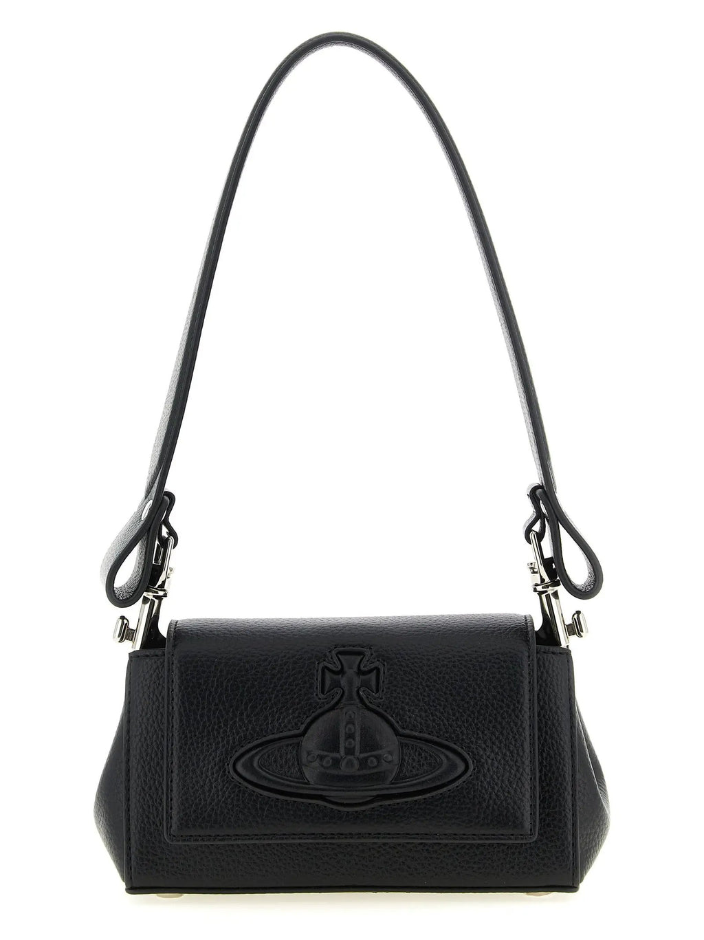 Vivienne Westwood Black Polyethylene Shoulder Bag
