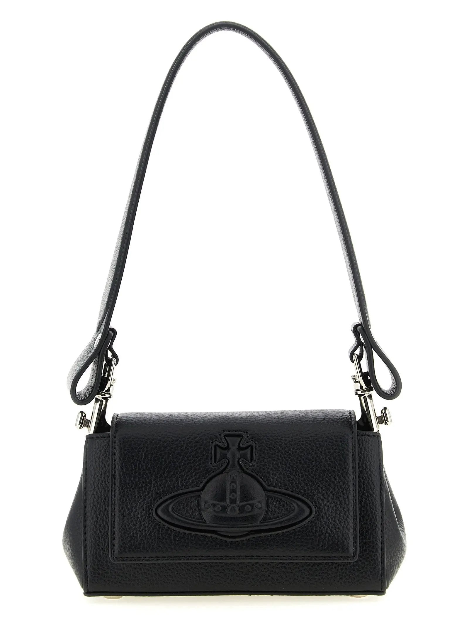 Vivienne Westwood Black Polyethylene Shoulder Bag