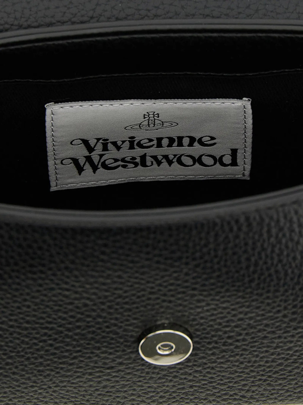 Vivienne Westwood Black Polyethylene Shoulder Bag