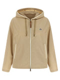 Moncler Beige Polyester Shell Jacket
