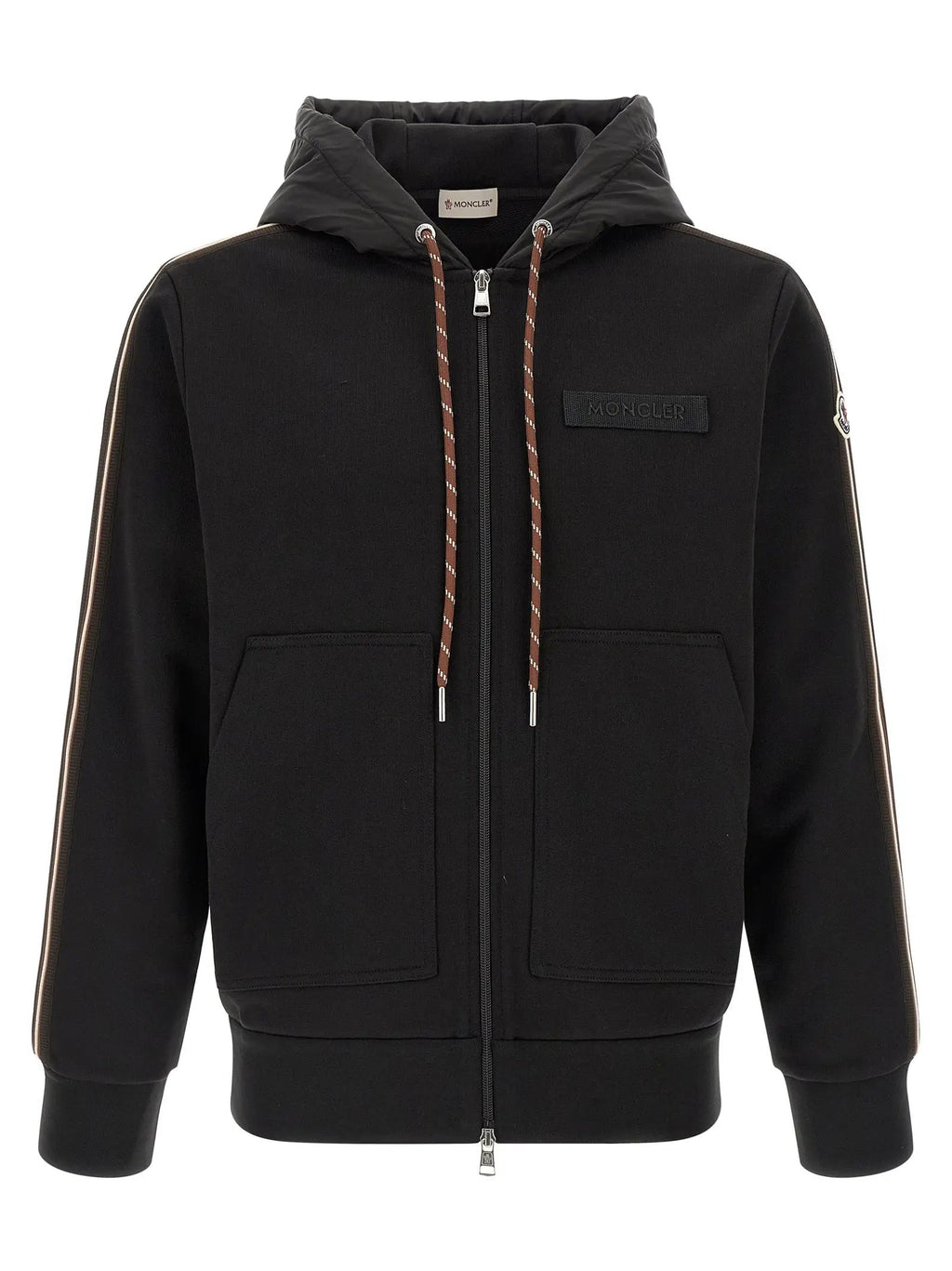Moncler Black Polyamide Sweatshirt