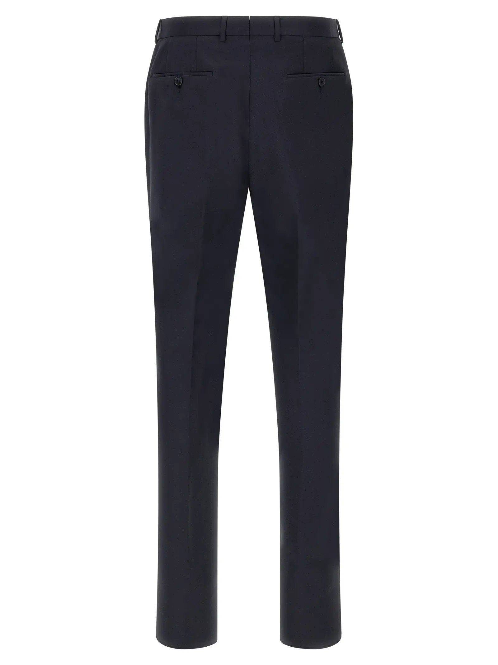 ZEGNA Blue Wool Two-Piece Suit