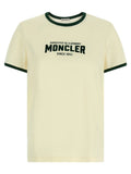 Moncler Beige Cotton T-Shirt
