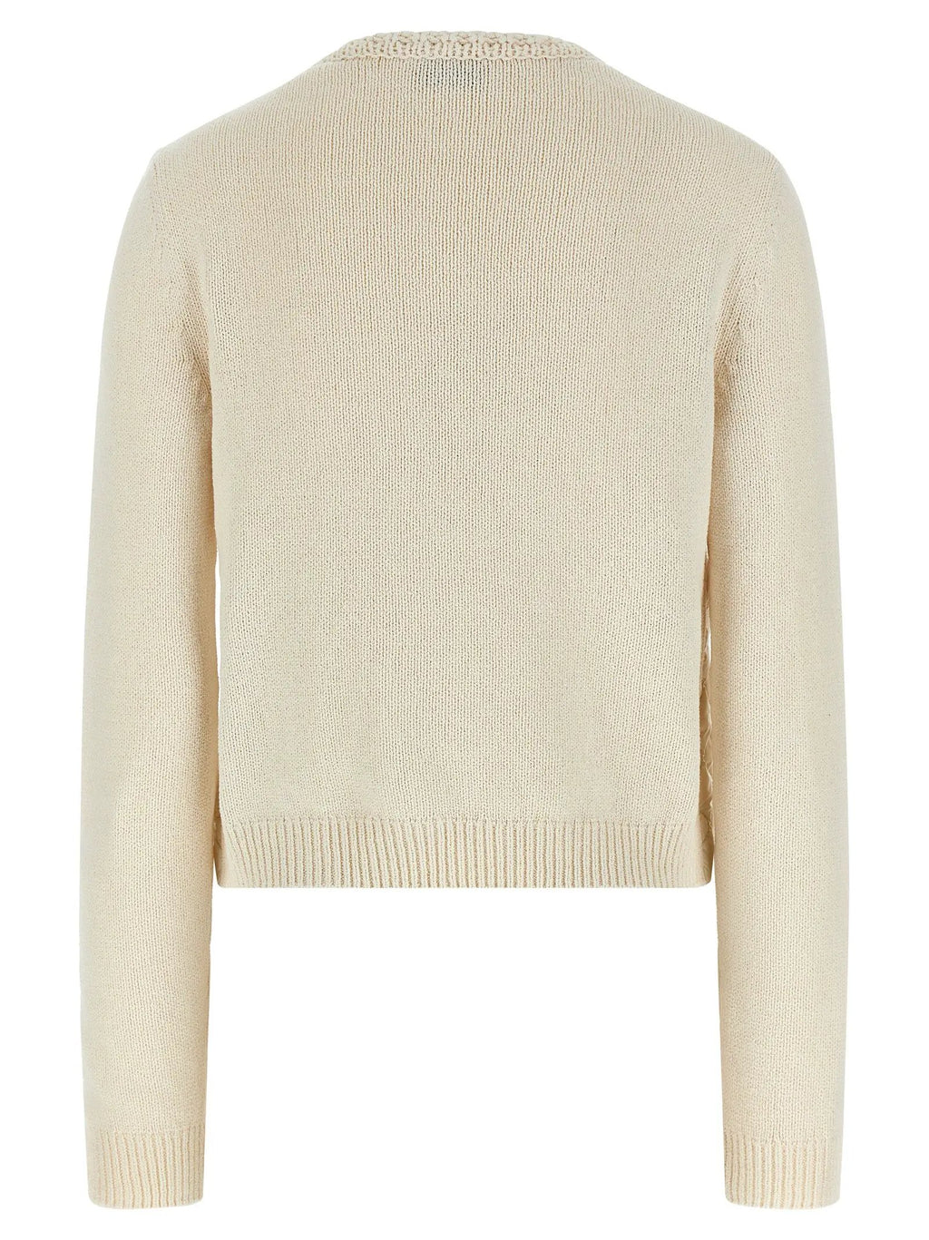 Moncler Beige Cotton Cardigan
