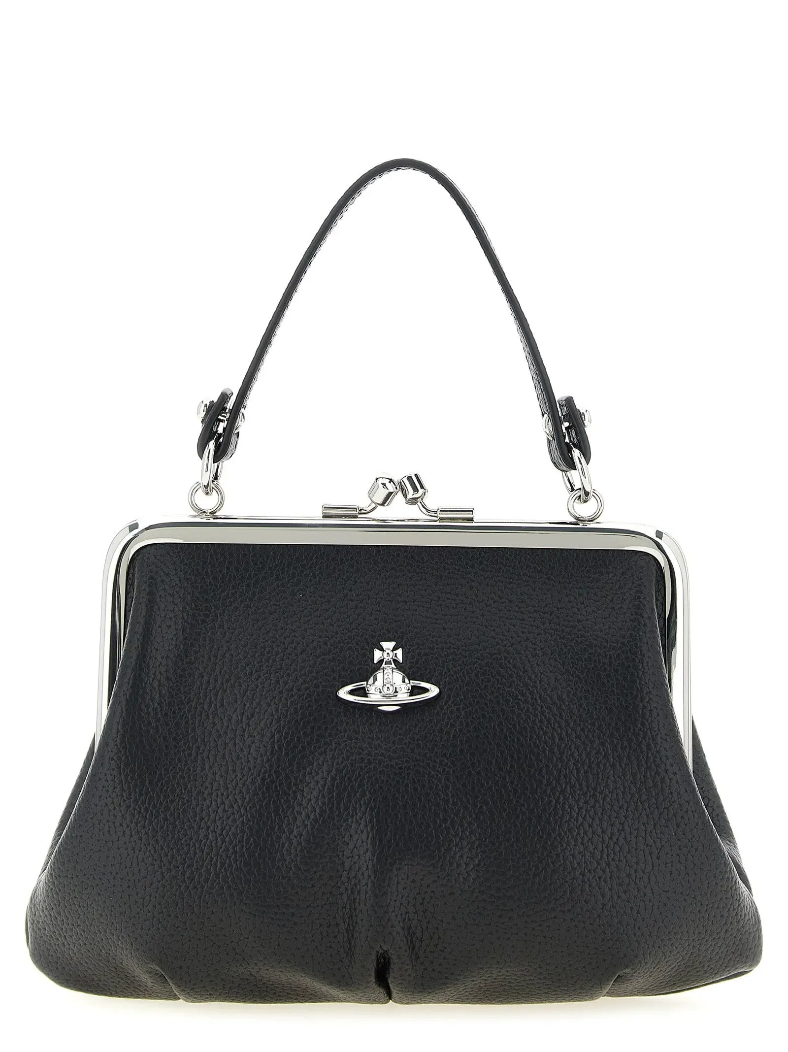 Vivienne Westwood Black Polyethylene Handbag