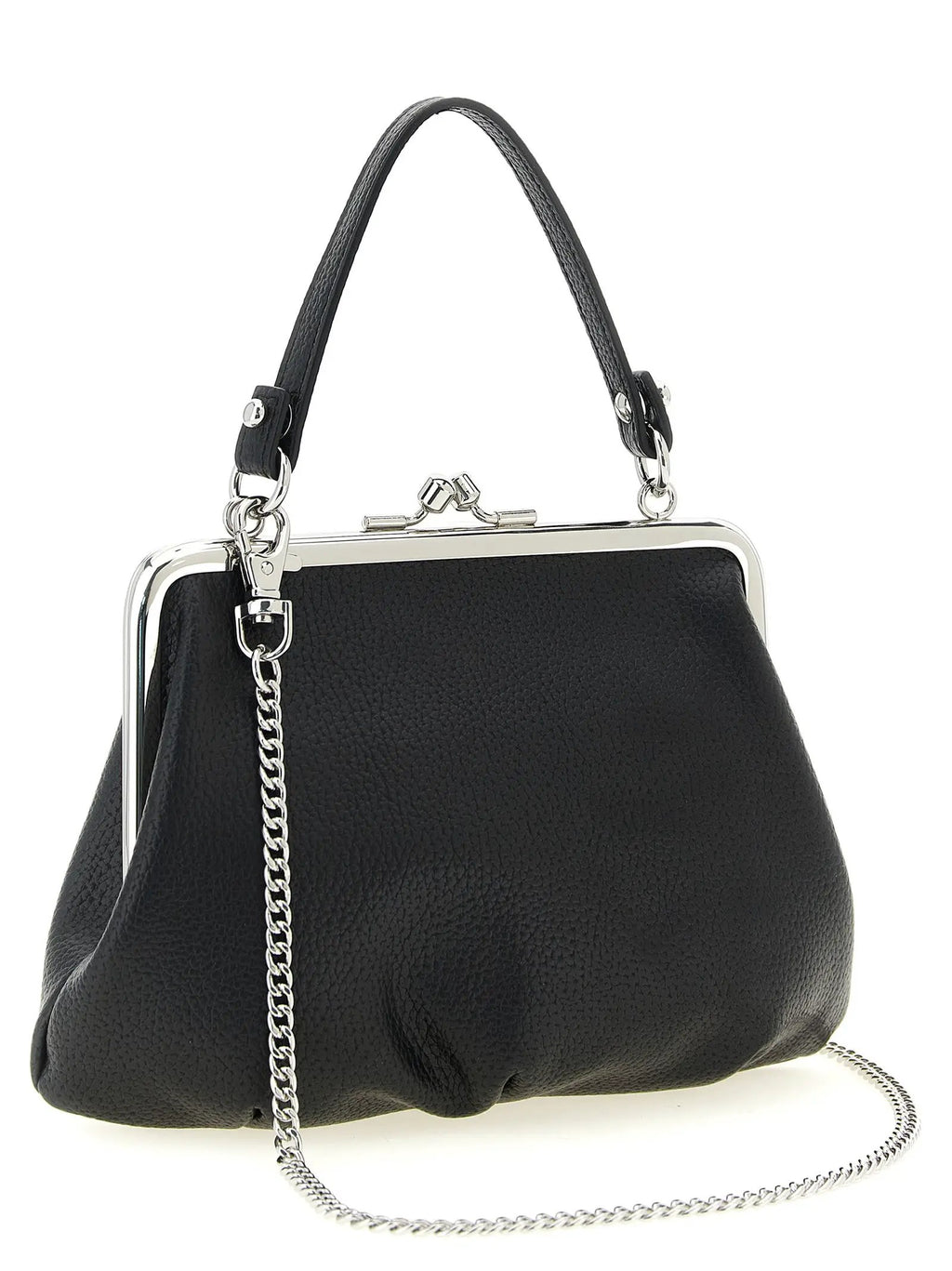Vivienne Westwood Black Polyethylene Handbag