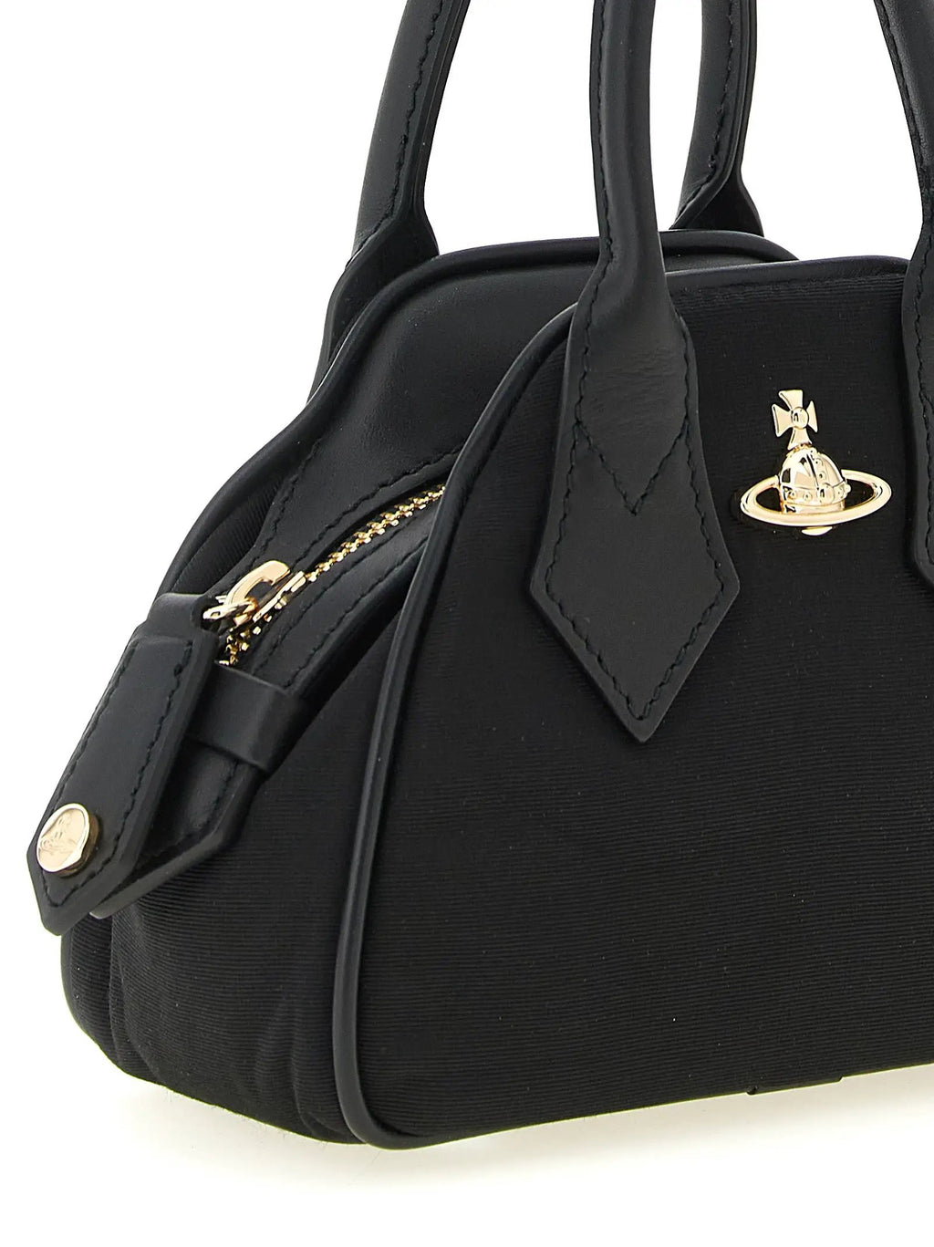 Vivienne Westwood Black Viscose Handbag