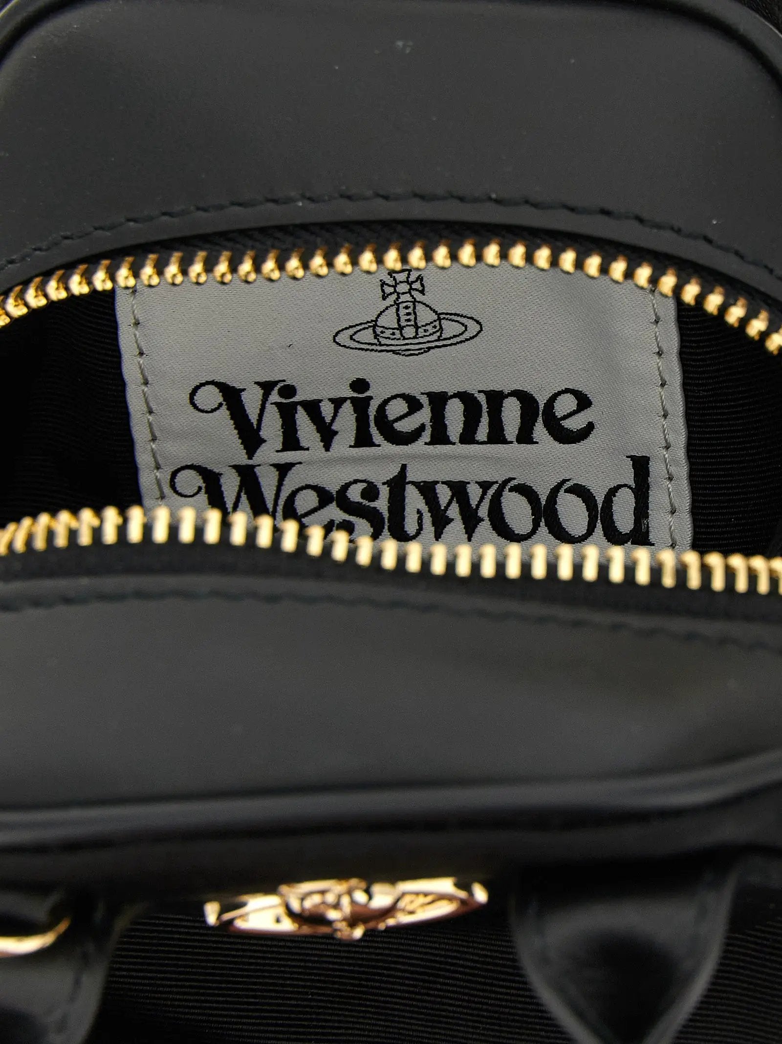 Vivienne Westwood Black Viscose Handbag
