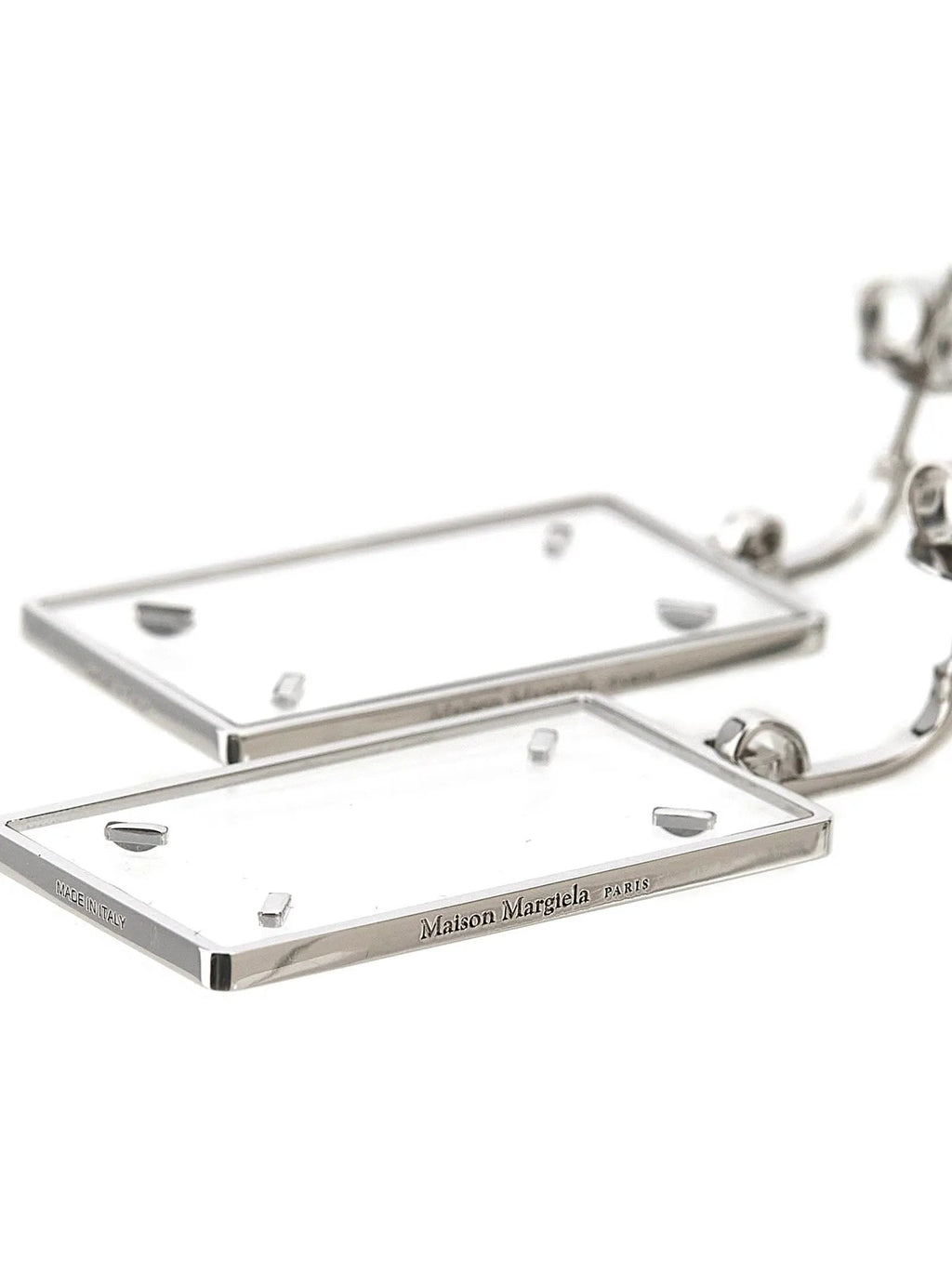 Maison Margiela Silver Brass Earrings