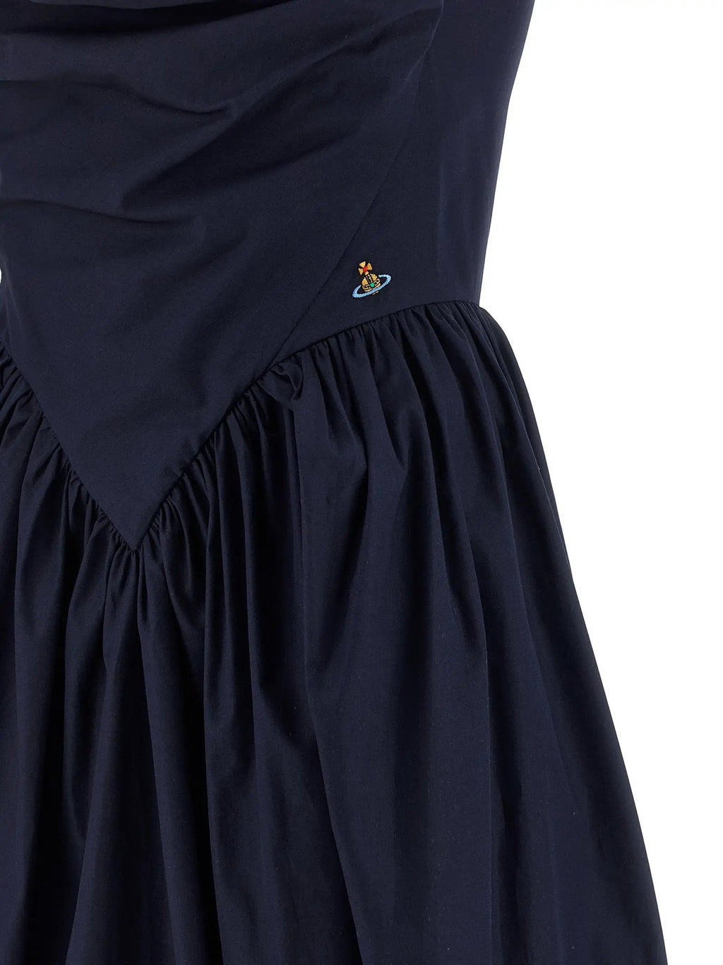 Vivienne Westwood Blue Cotton Midi Dress