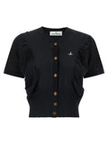 Vivienne Westwood Black Wool Cardigan