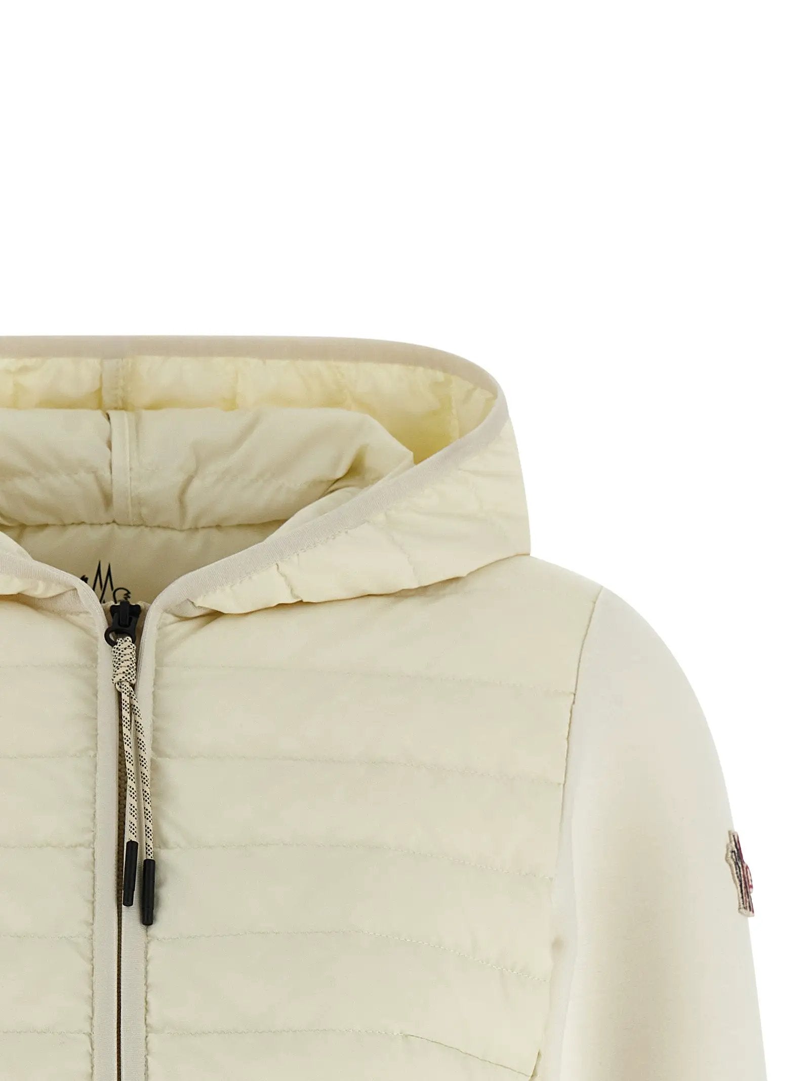 Moncler Grenoble White Polyamide Sweatshirt