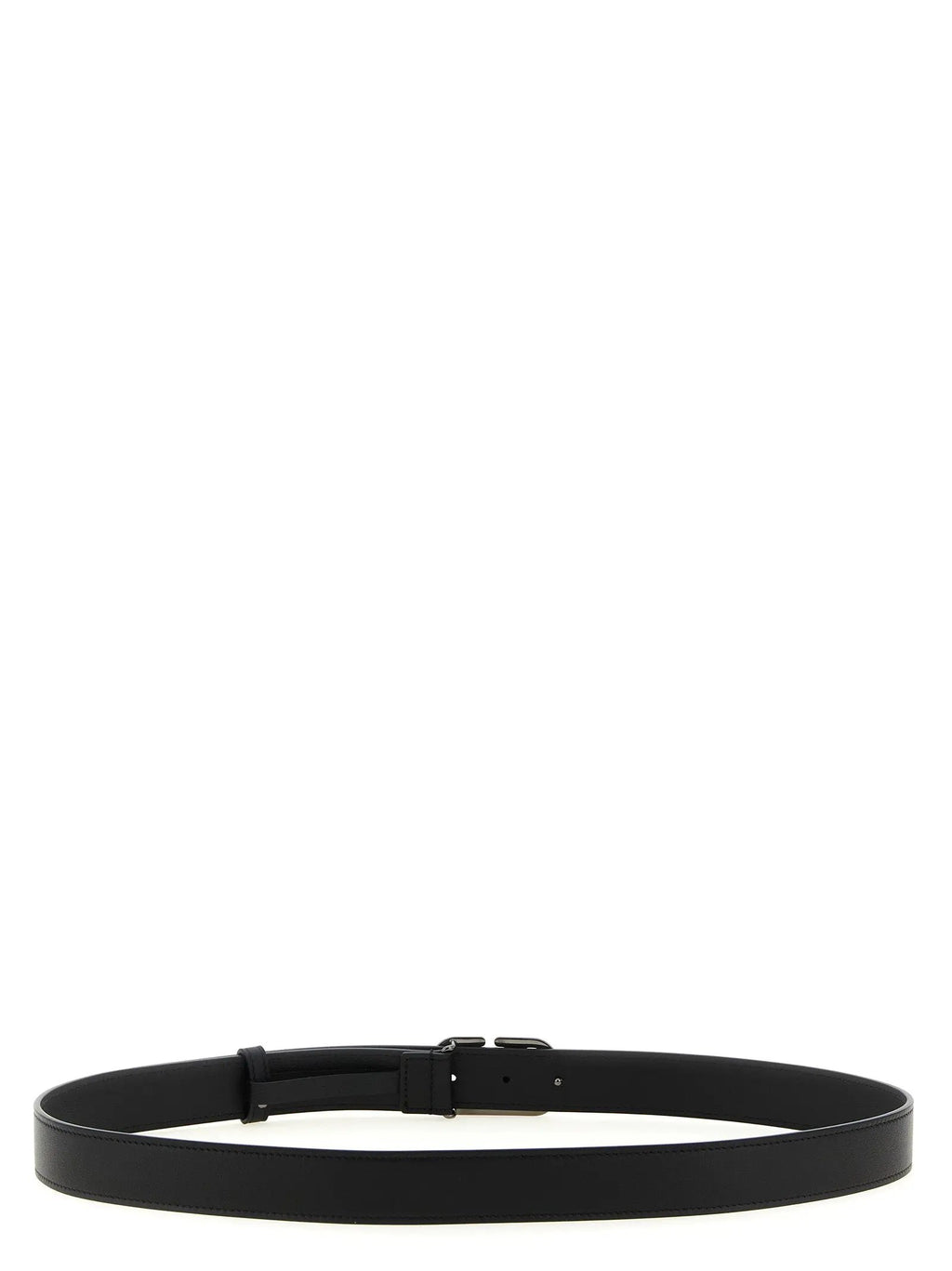 Valentino Garavani Black Calfskin Regular Belt