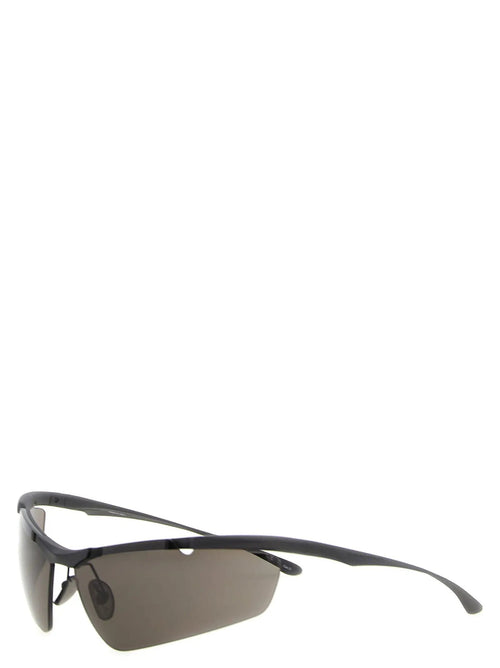 Lunettes de soleil Balenciaga noires en polyamide