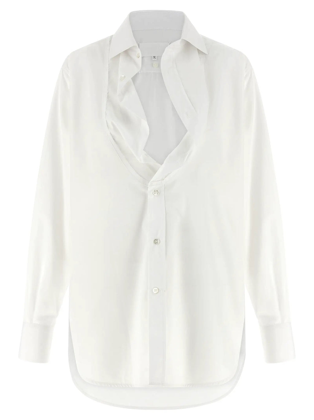Maison Margiela White Cotton Blouse