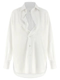 Maison Margiela White Cotton Blouse