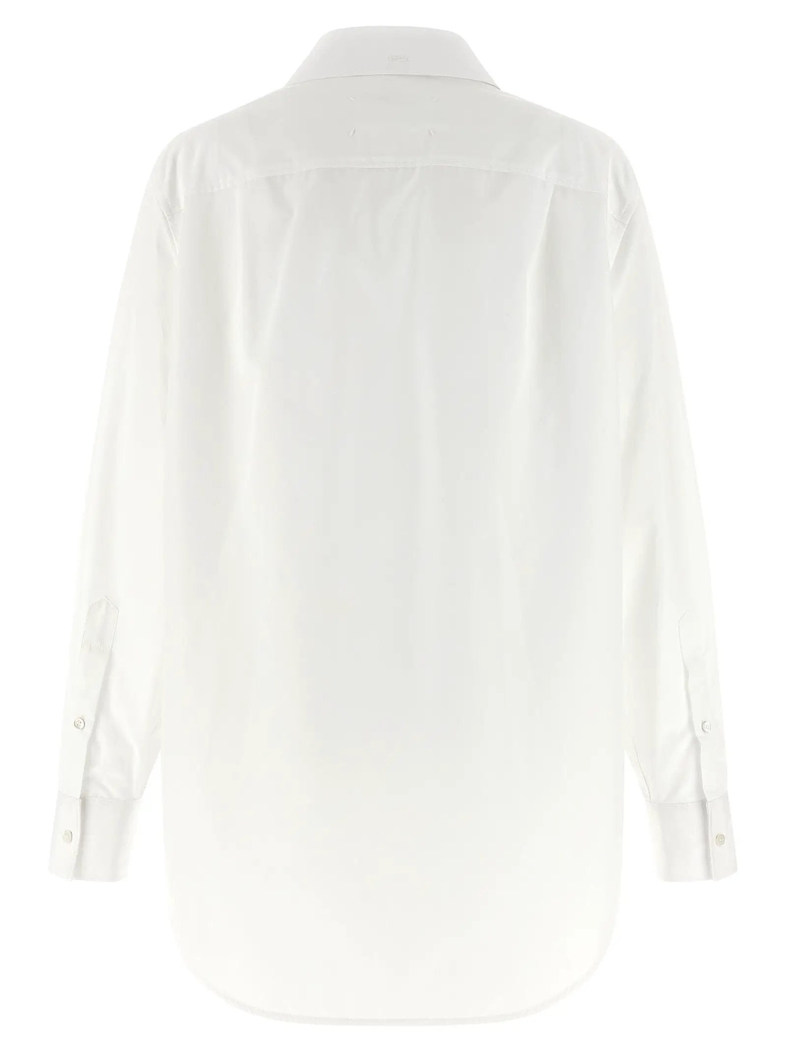 Maison Margiela White Cotton Blouse