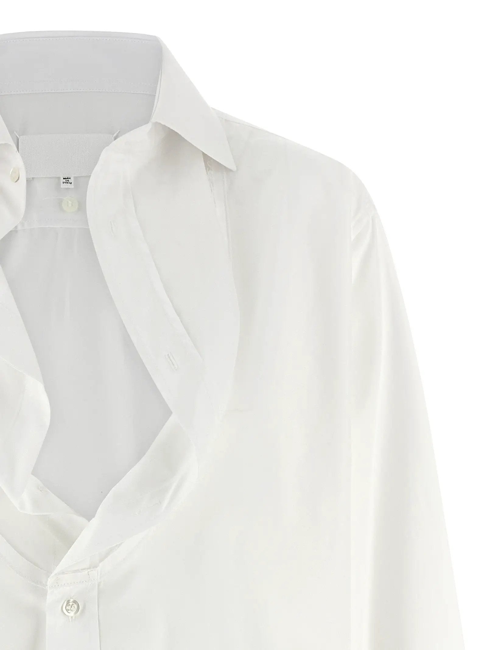 Maison Margiela White Cotton Blouse