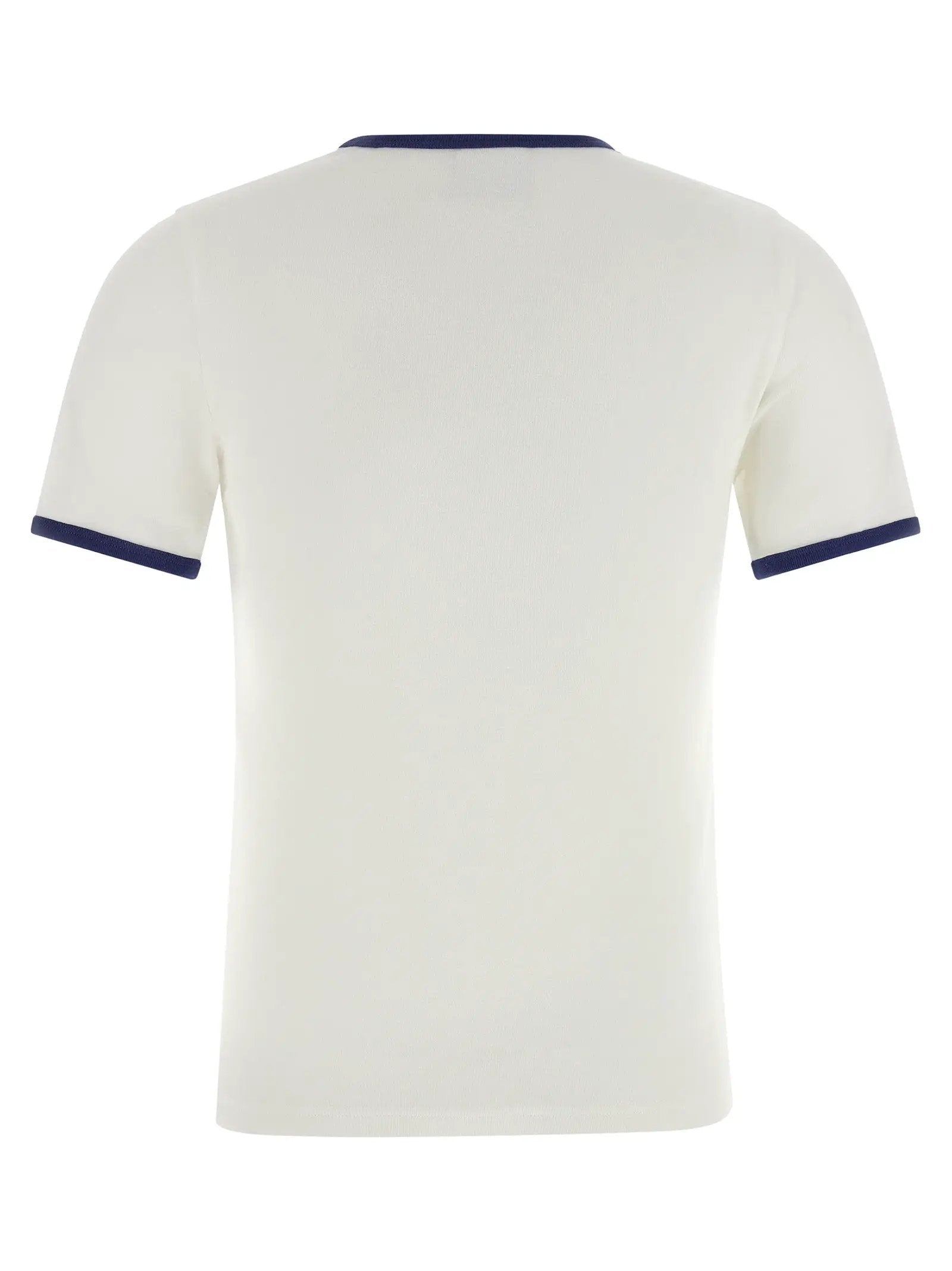 Courrèges Blue Cotton T-Shirt