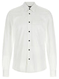 Kiton White Cotton Blouse