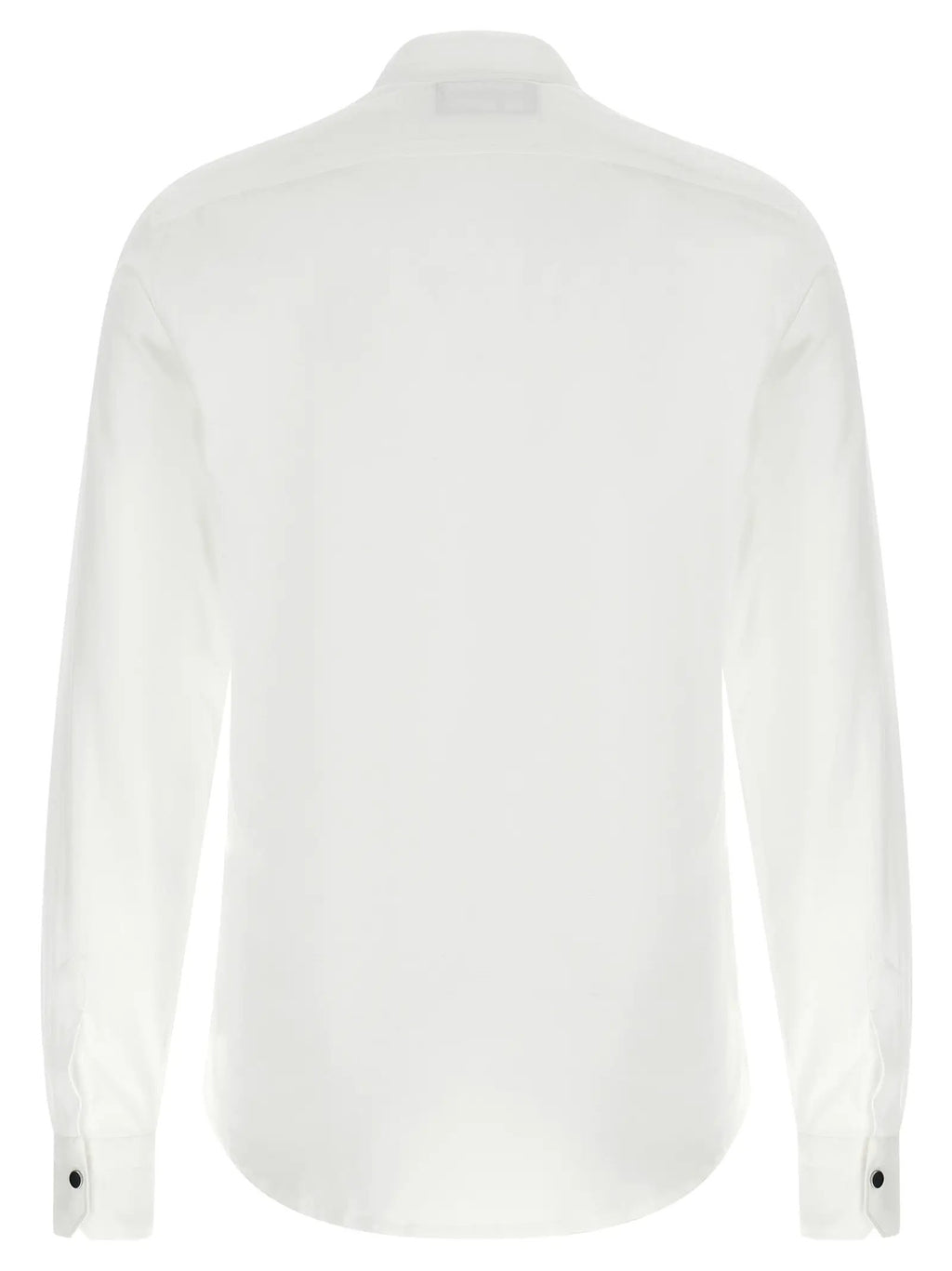 Kiton White Cotton Blouse