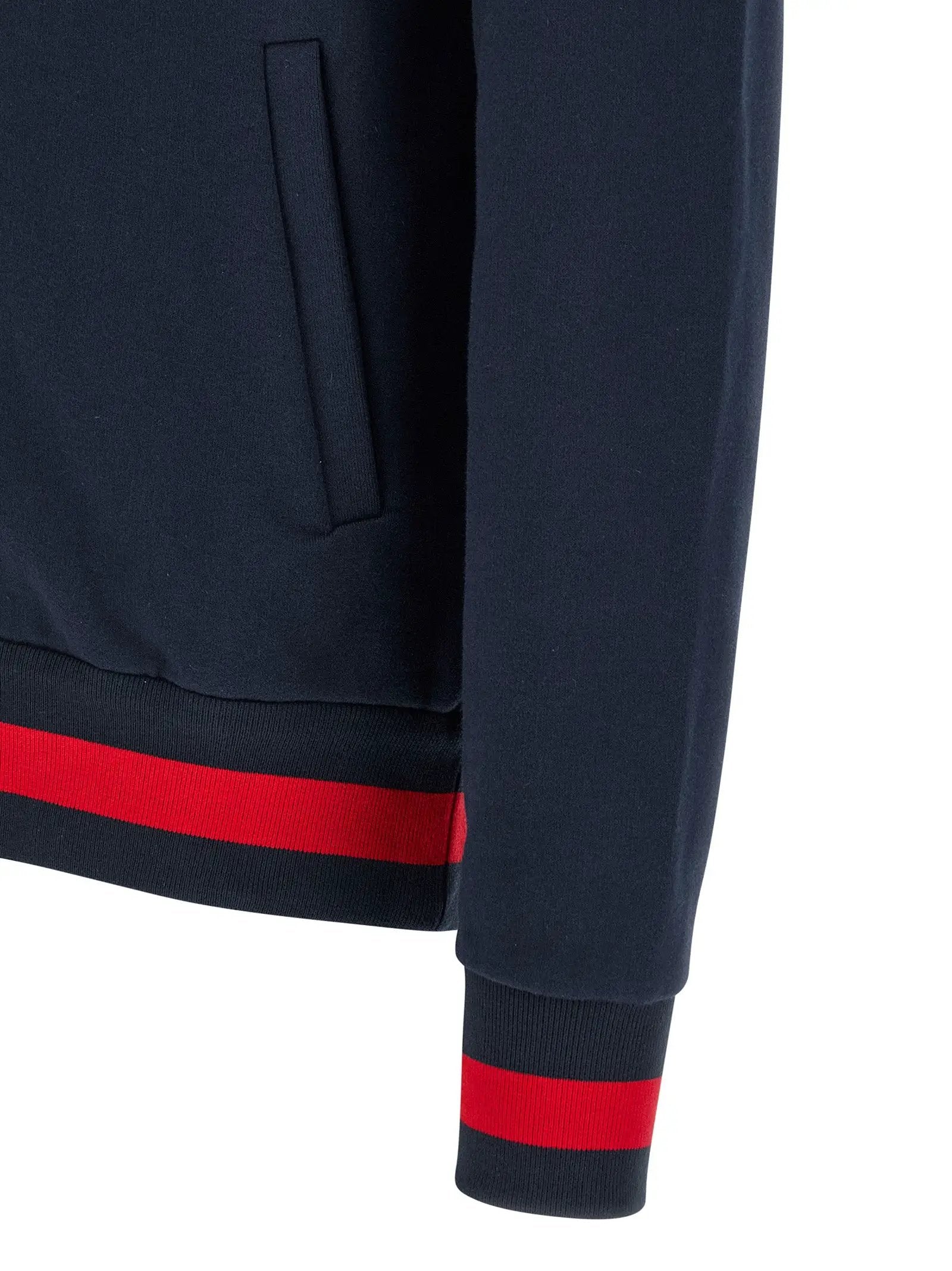 Kiton Blue Cotton Sweatsuit