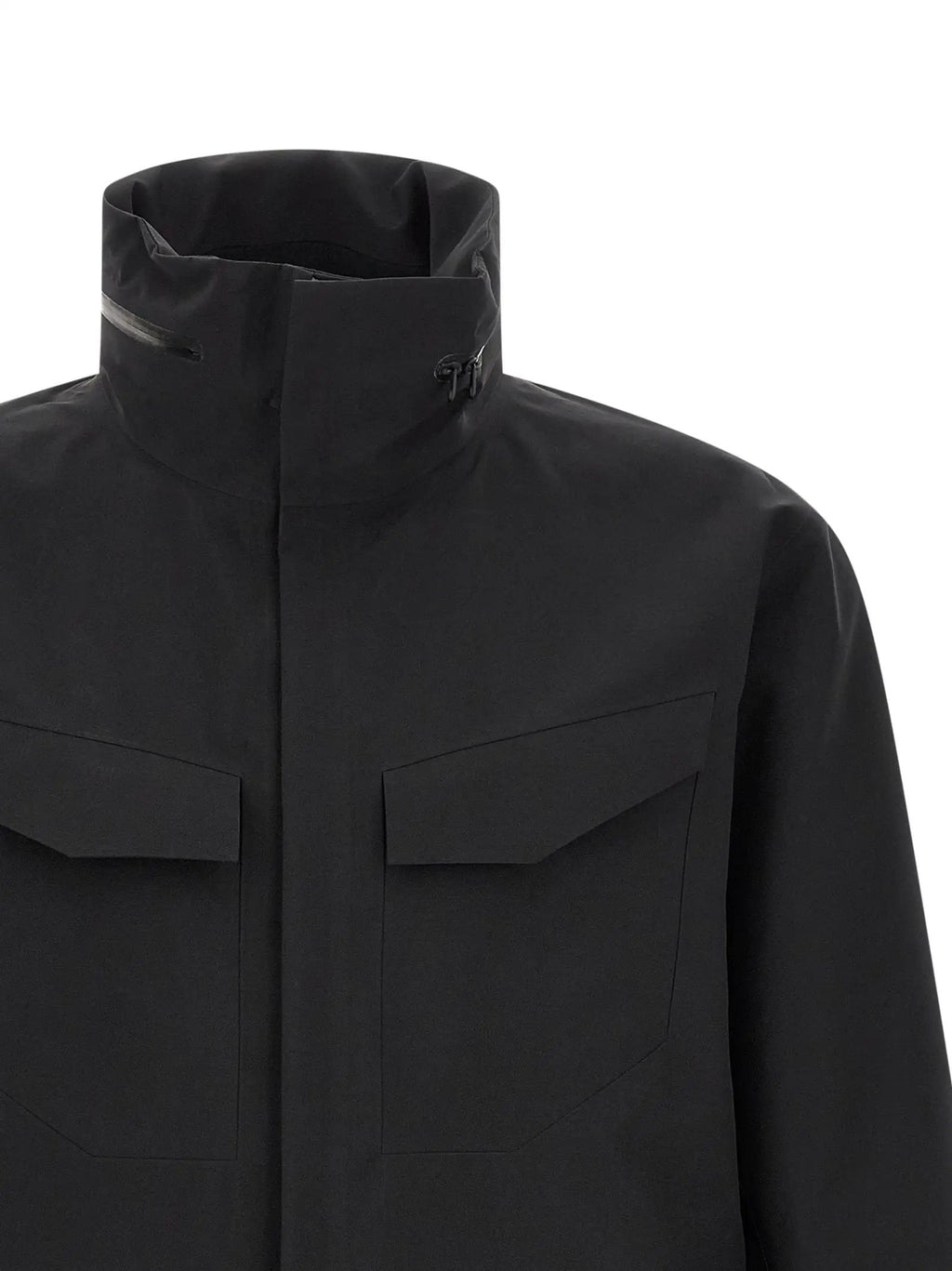 Arc'teryx Veilance Black Nylon Shell Jacket