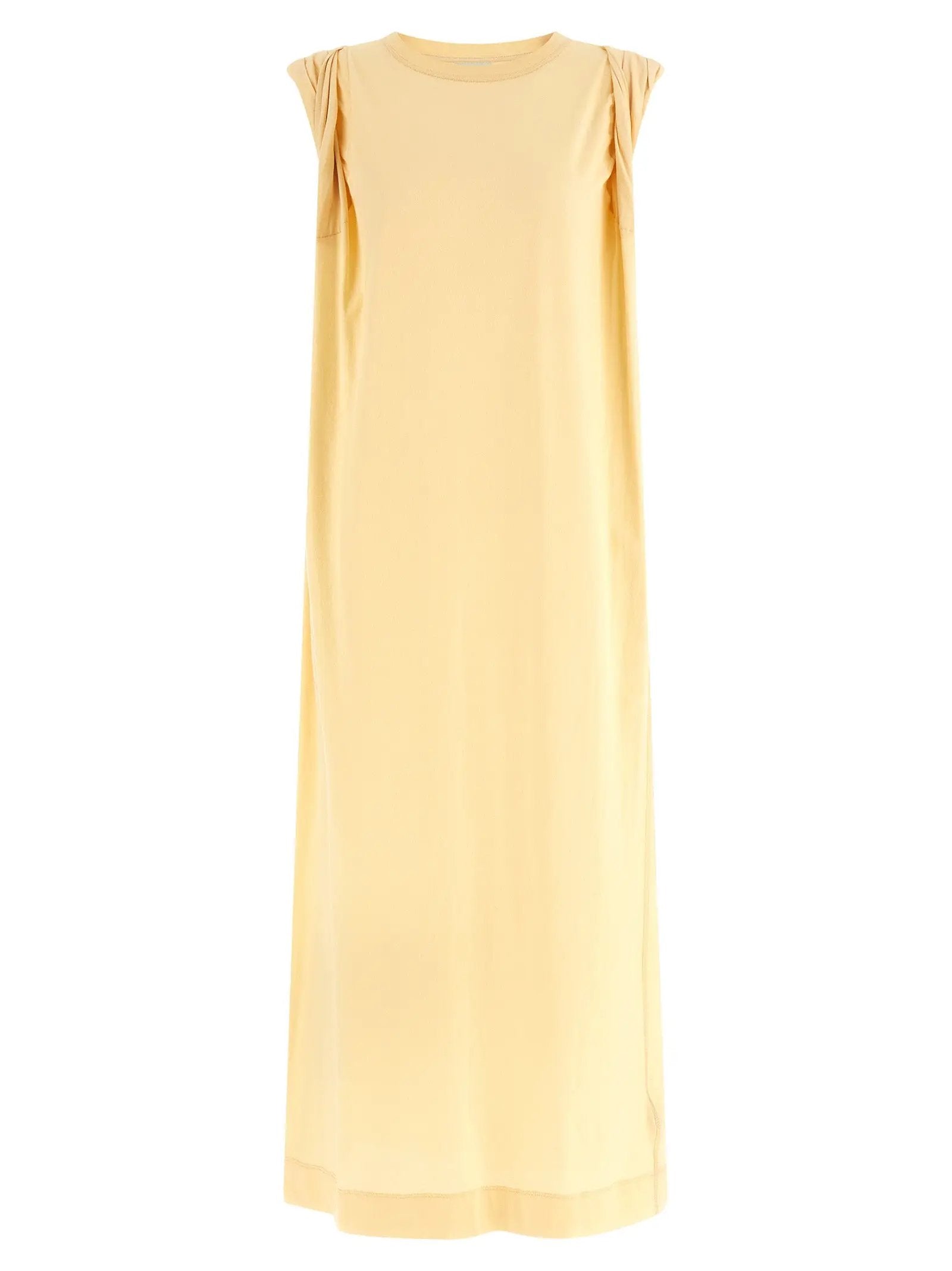 Dries Van Noten Bicolor Cotton Long Dress