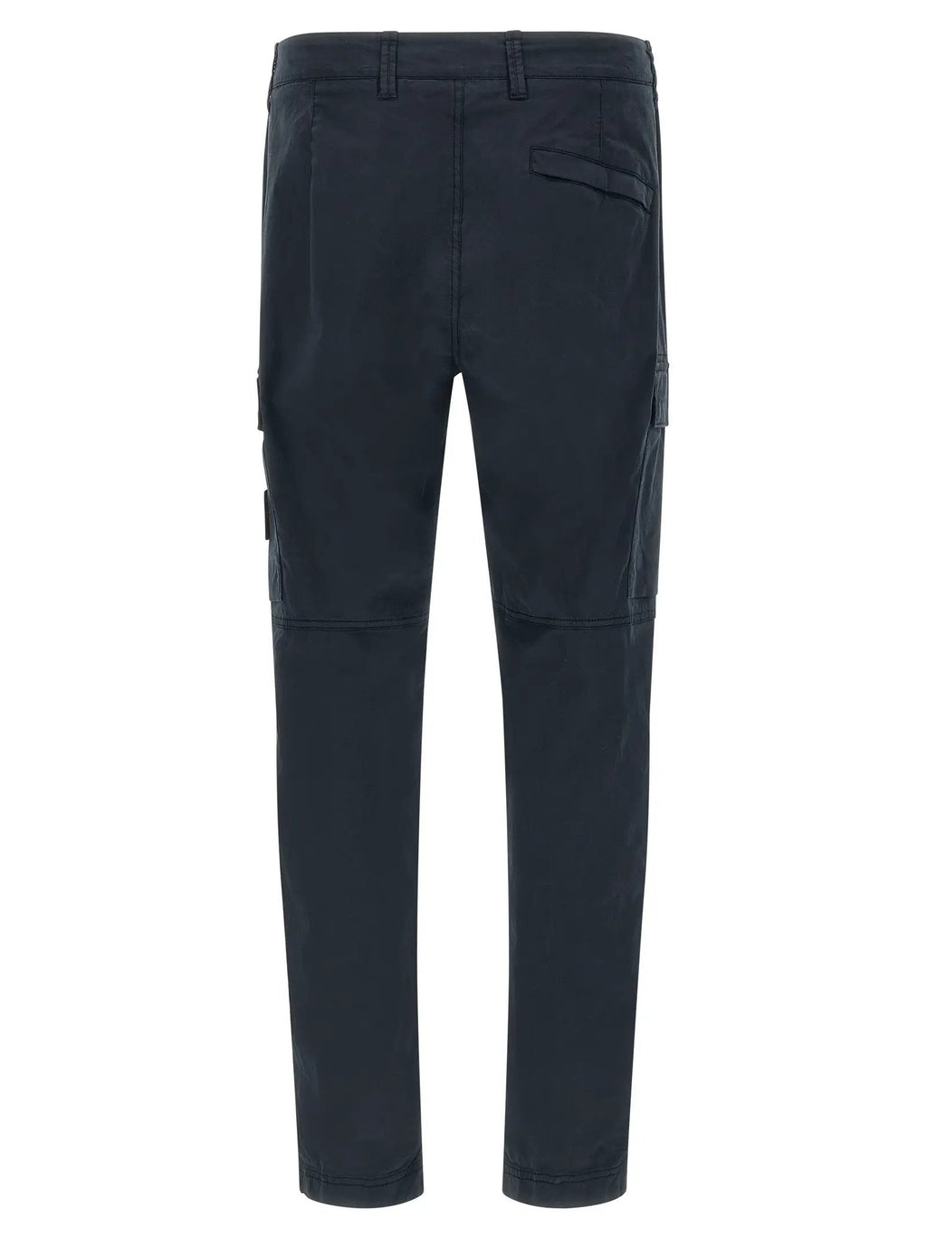 Stone Island Blue Cotton Cargo Pants
