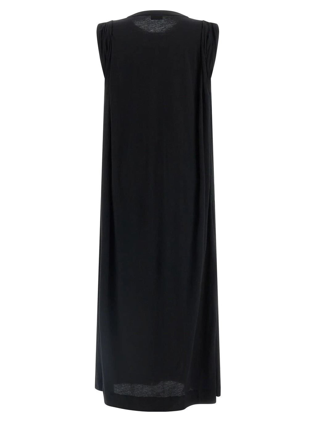 Dries Van Noten Black Cotton Long Dress