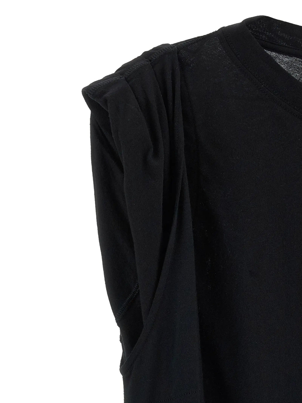 Dries Van Noten Black Cotton Long Dress