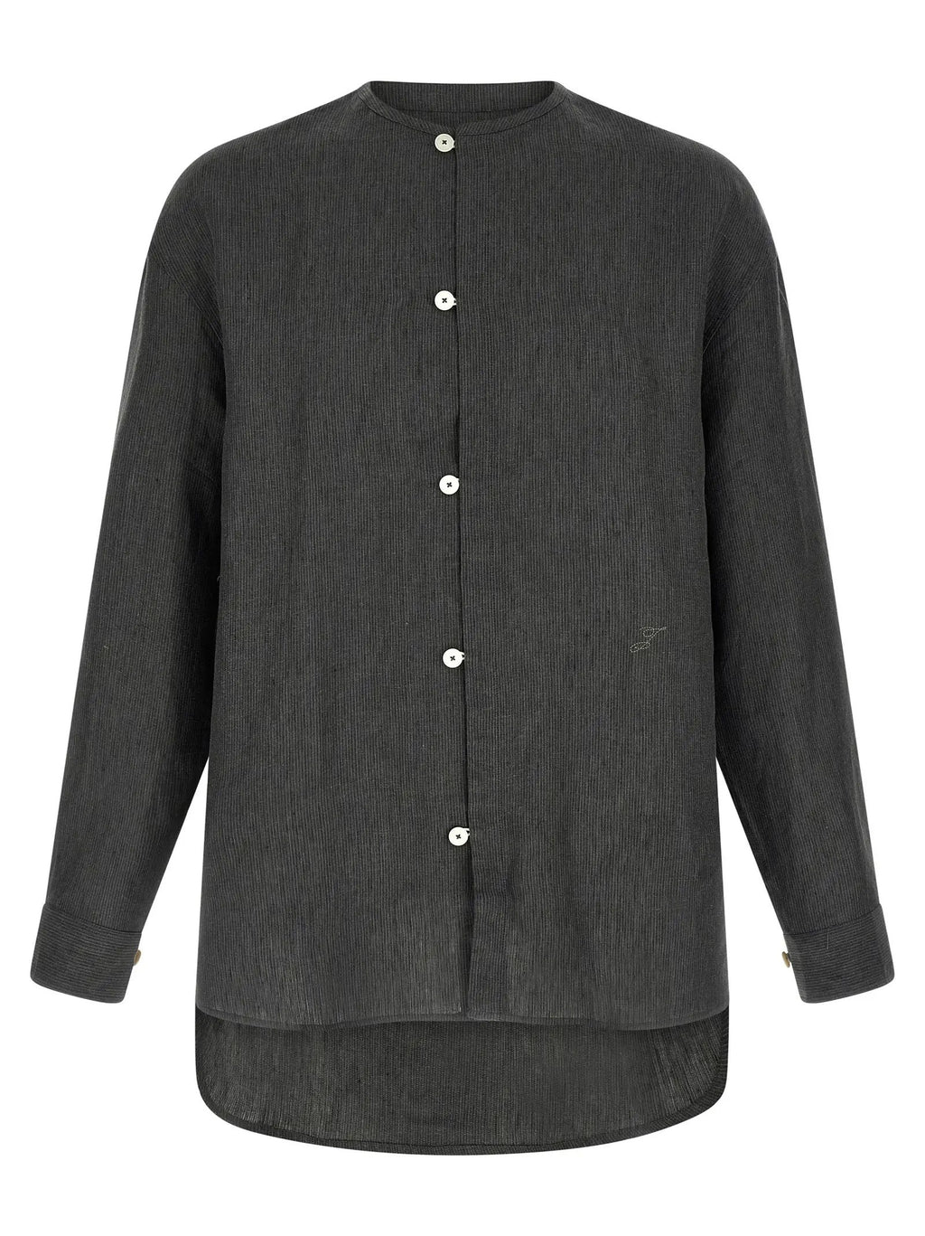 Jacquemus Gray Linen Blouse