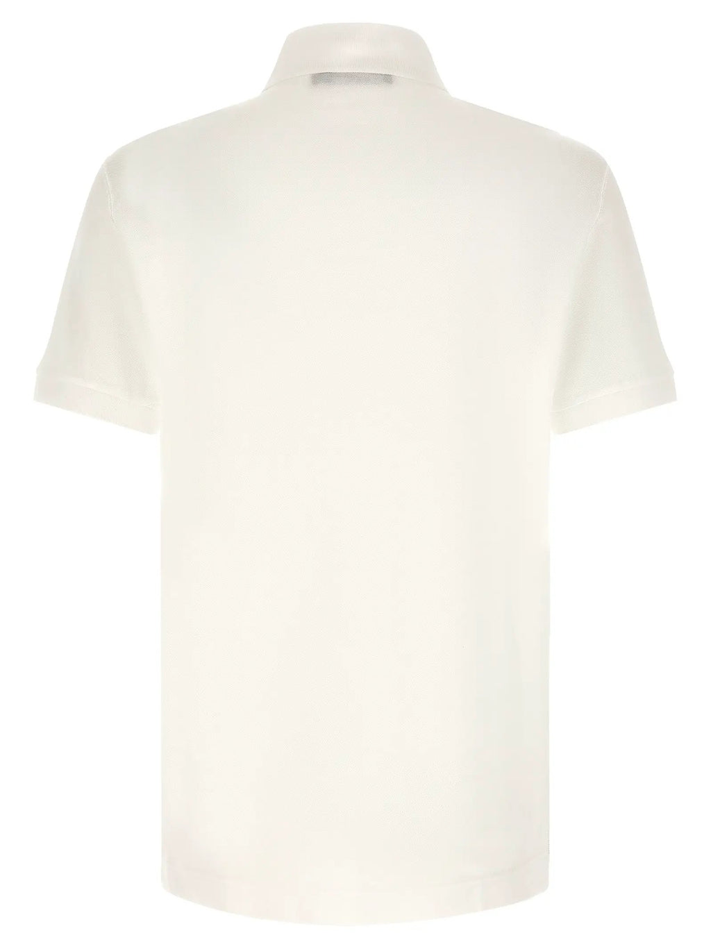 Polo blanc en coton Dolce &amp; Gabbana