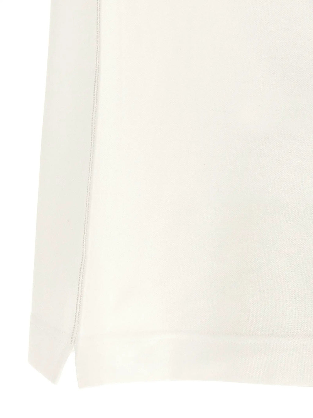 Polo blanc en coton Dolce &amp; Gabbana