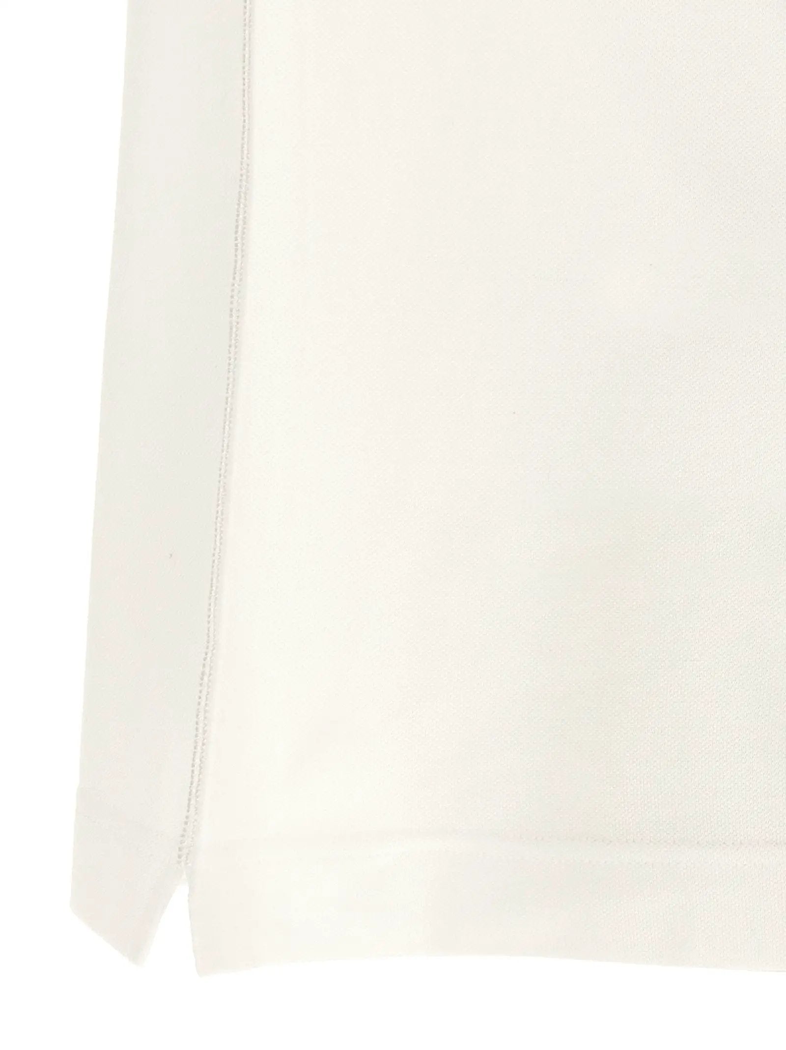 Polo blanc en coton Dolce &amp; Gabbana